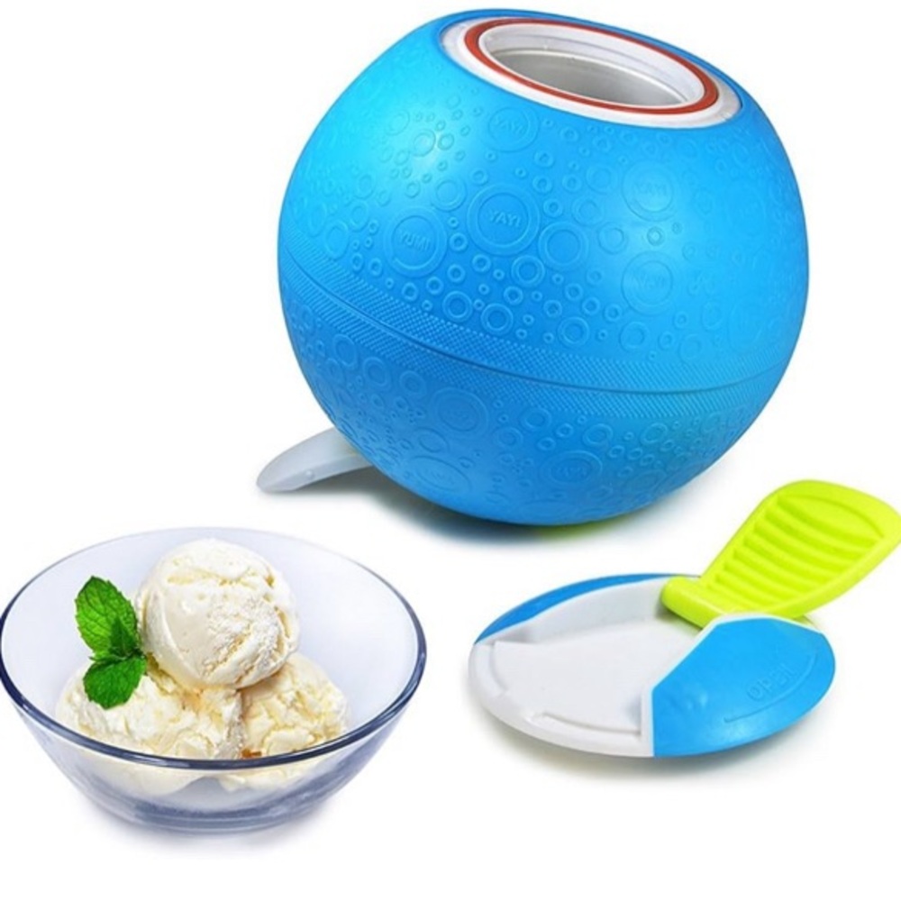 Ball ice cream maker
